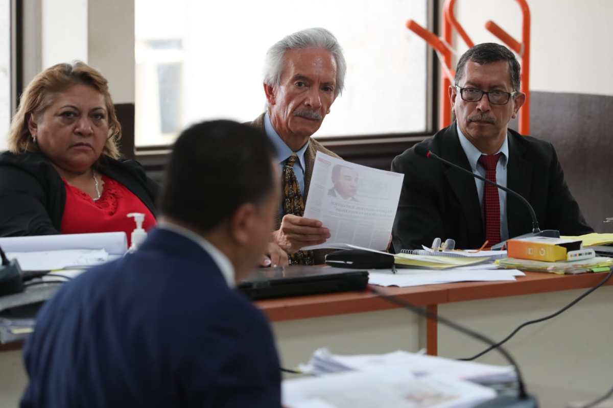 Declara Ronald García Navarijo, el testigo principal del MP contra el periodista Jose Rubén Zamora