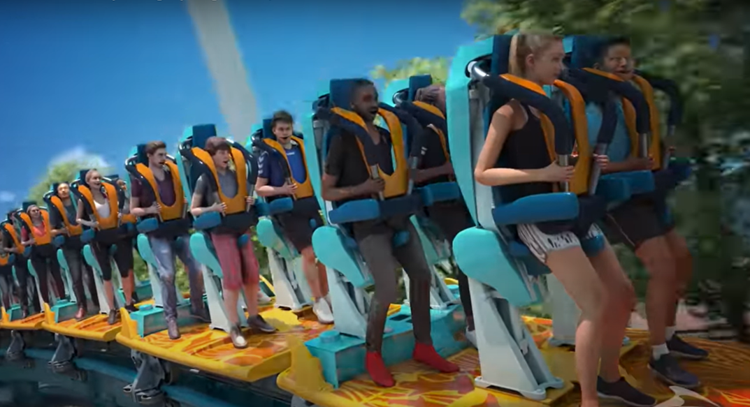 Inauguran en Florida la “primera montaña rusa de surf del mundo”