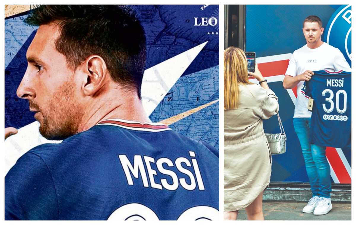 ¡Polémica decisión! El PSG retira de sus tiendas la camiseta e imagen del argentino Lionel Messi