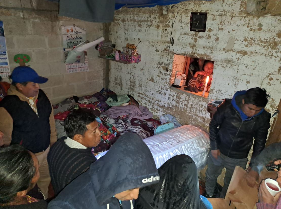 Pedro Álvarez Renoj, de 5 años murió soterrado en el paraje Chisiguán, San Francisco El Alto, Totonicapán. (Foto Prensa Libre: Mynor Toc)