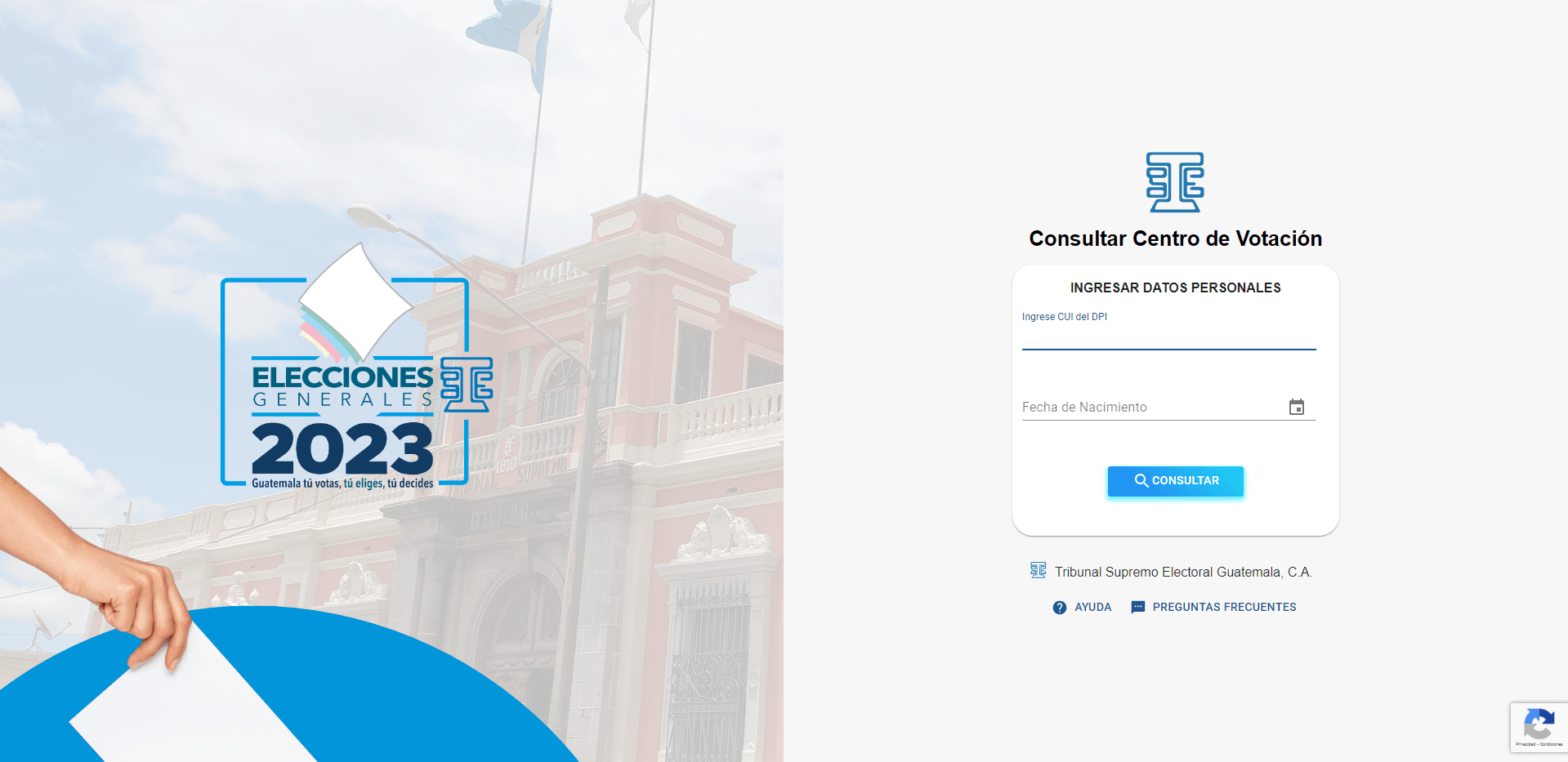 "Dónde votas 2023" link del TSE para consultar centro de votación para
