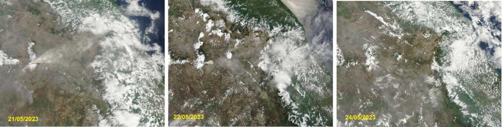 volcan Popocatepetl mayo 2023 mexico guatemala (1)
