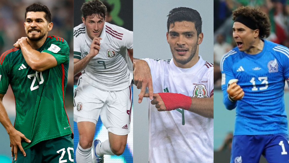 Las figuras ausentes y las que estarán por México para el juego ante Guatemala