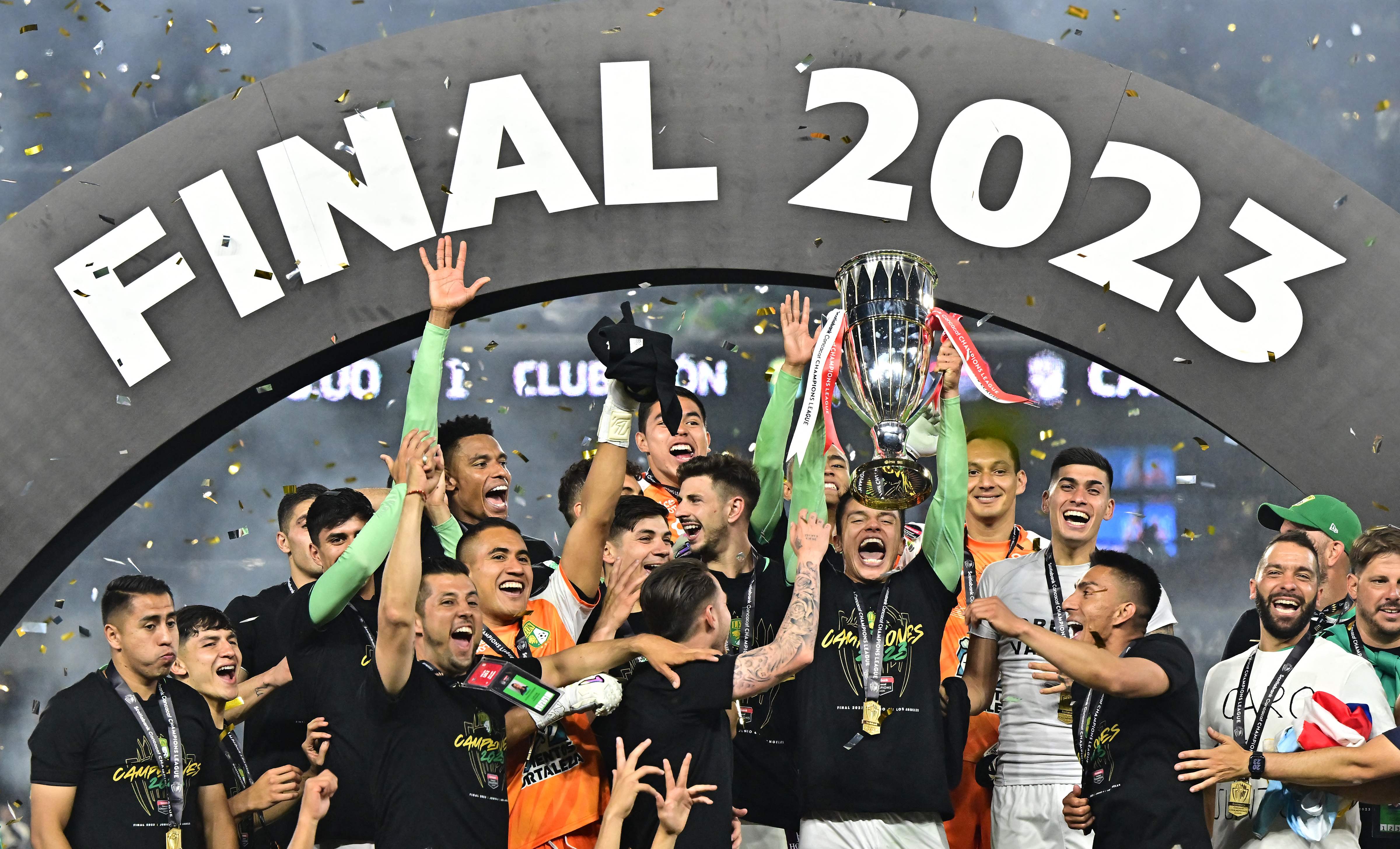 León es el actual campeón de la Copa de Campeones de la Concacaf. Foto Prensa Libre (AFP)