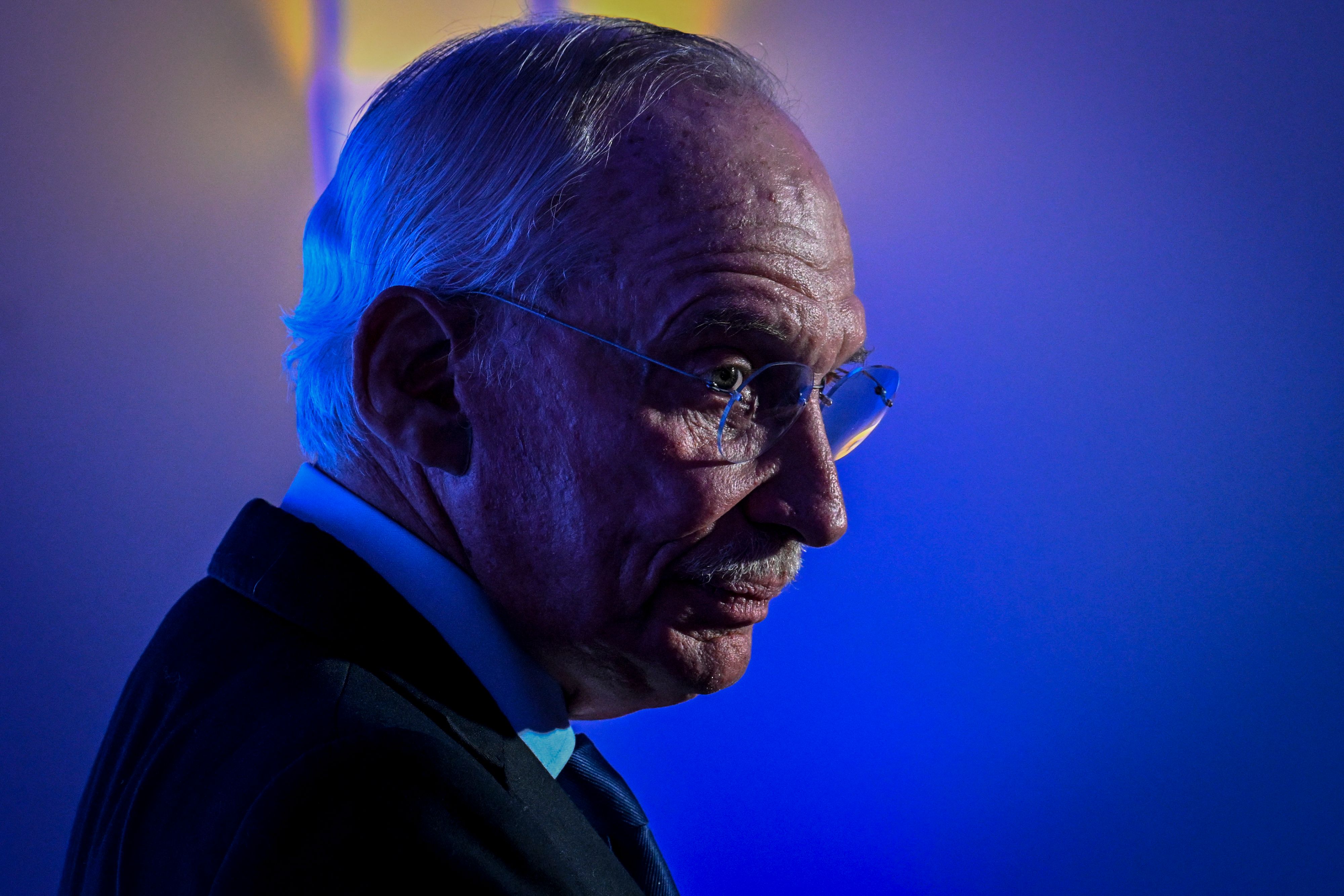 Edmon Mulet fue candidato presidencial del partido Cabal en las Elecciones Generales de Guatemala en 2023. (Foto Prensa Libre: AFP)