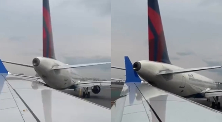 Accidente de dos aviones