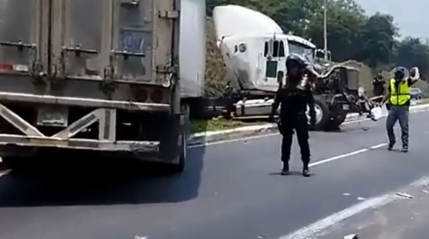 Accidentes de tránsito en la autopista Palín-Escuintla