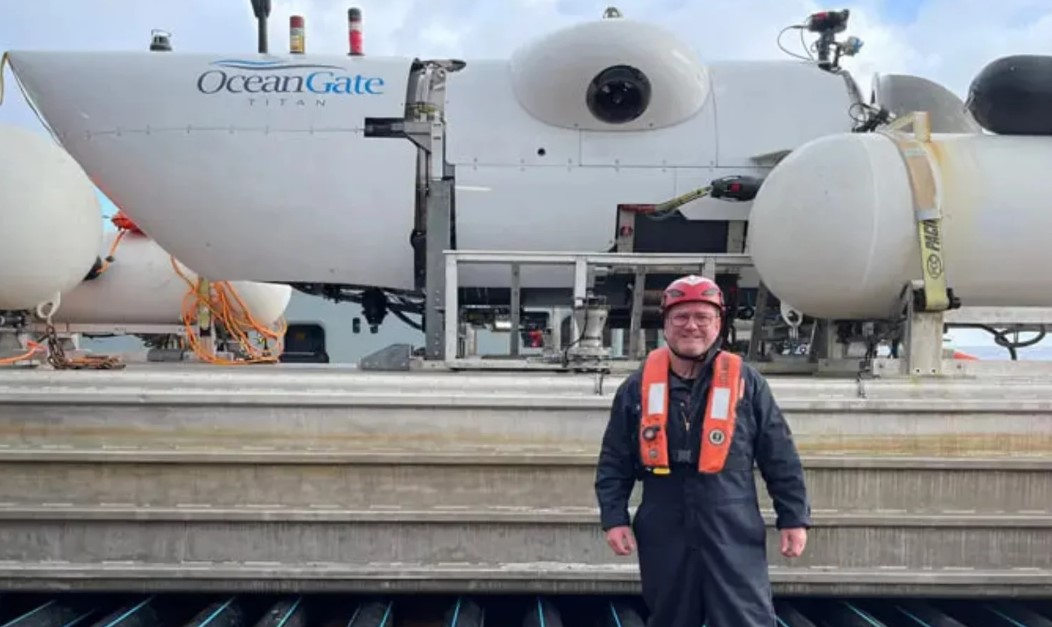 Arthur Loibl viajó en el Titan