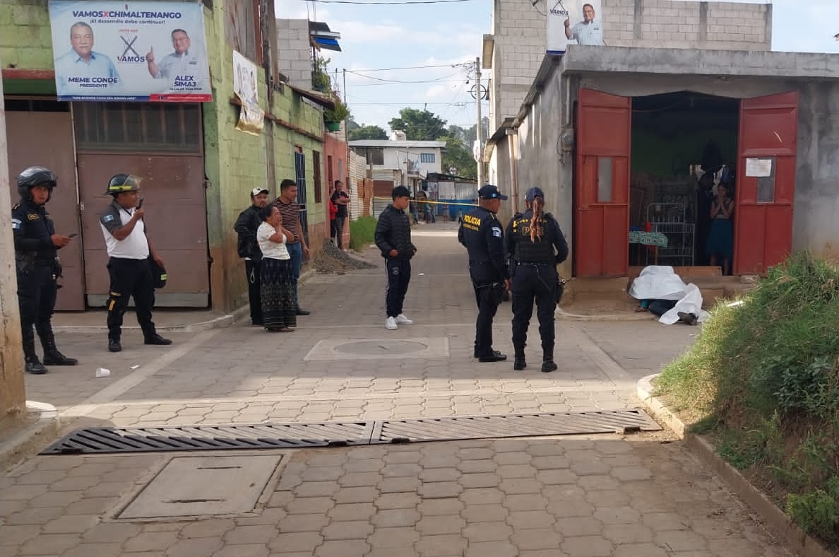 Ataque armado en la zona 7 de Chimaltenango