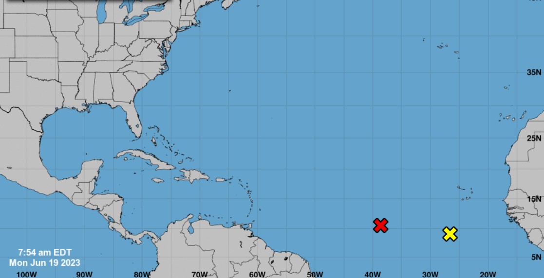 Depresión tropical en el Atlántico: El Centro de Huracanes prevé en los próximos días la formación de este fenómeno climático