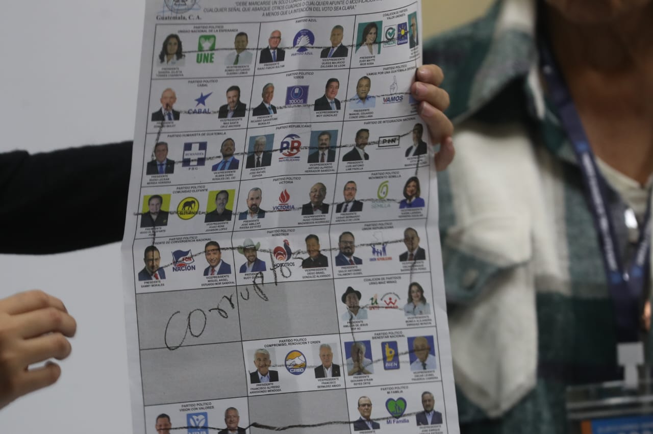 mensajes en papeletas en Elecciones Generales 2023'