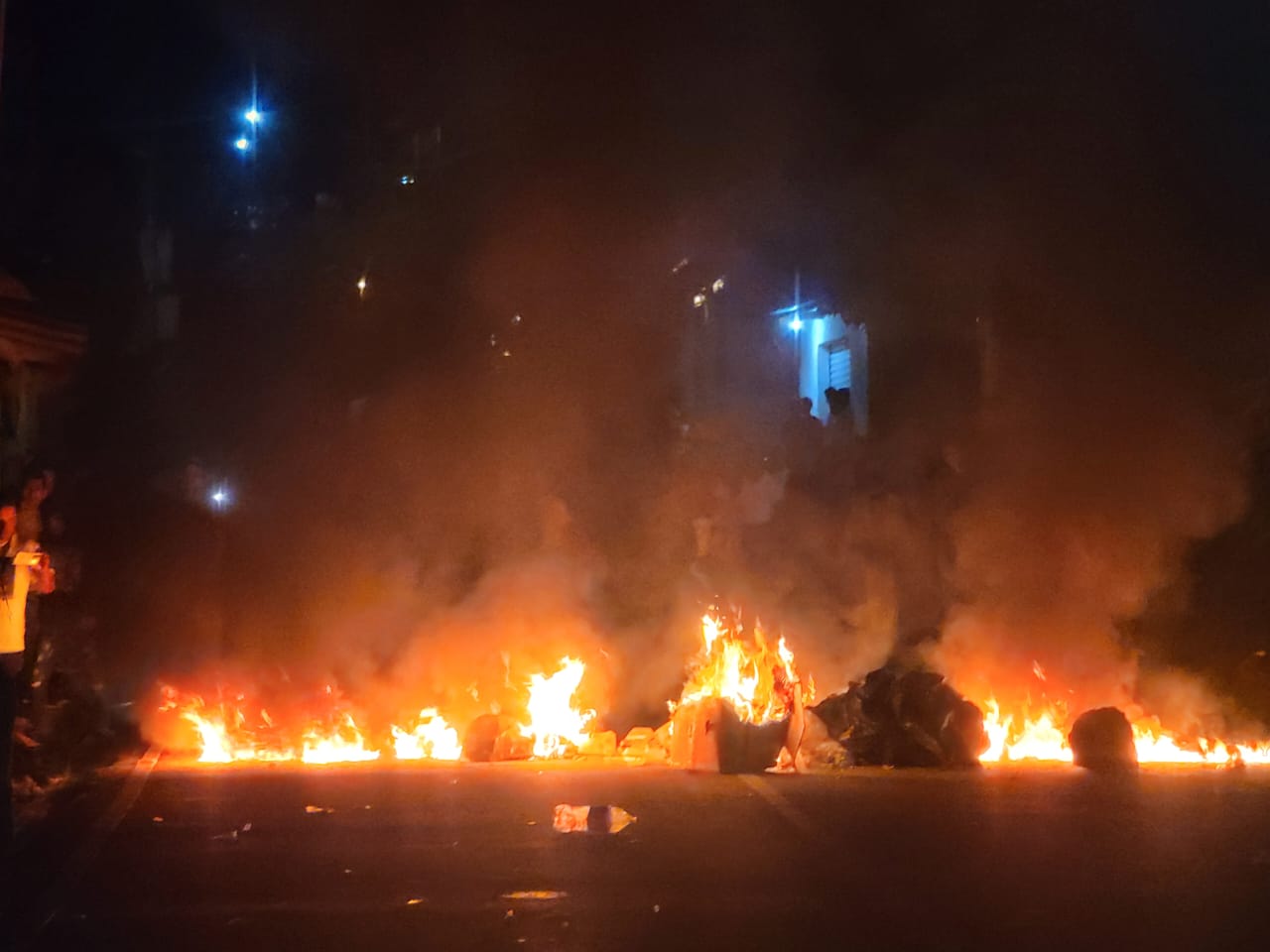 DISTURBIOS EN NUEVO SAN CARLOS