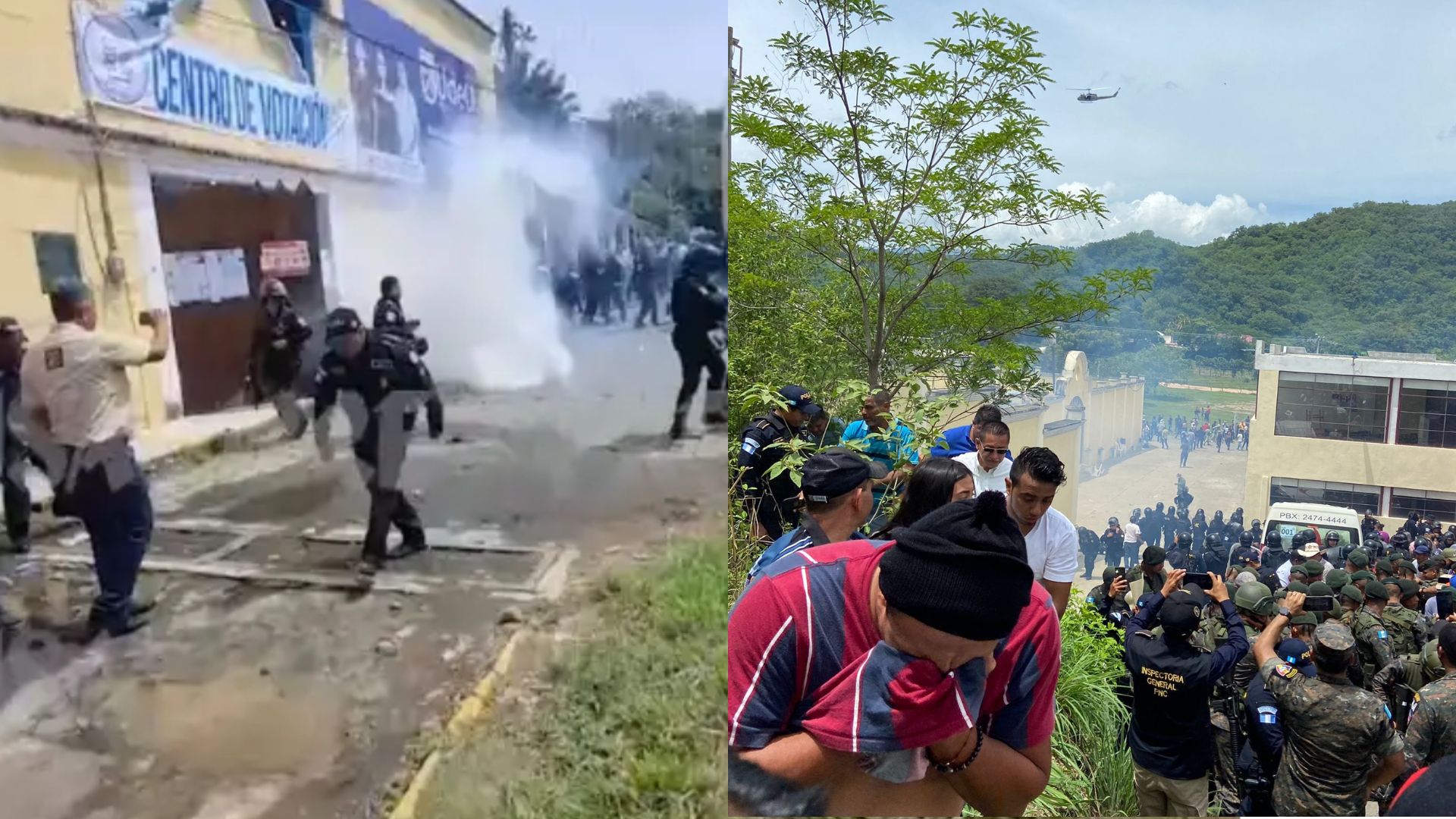 Disturbios en San José del Golfo y en San Martín Zapotitlán, en Retalhuleu.