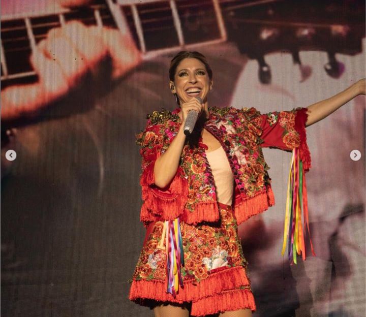 Florencia Bertotti, mejor conocida por su interpretación de "Floricienta" inició su gira 2023 y podría visitar Guatemala. 
(Foto Prensa Libre: Instagram @florbertottiok).