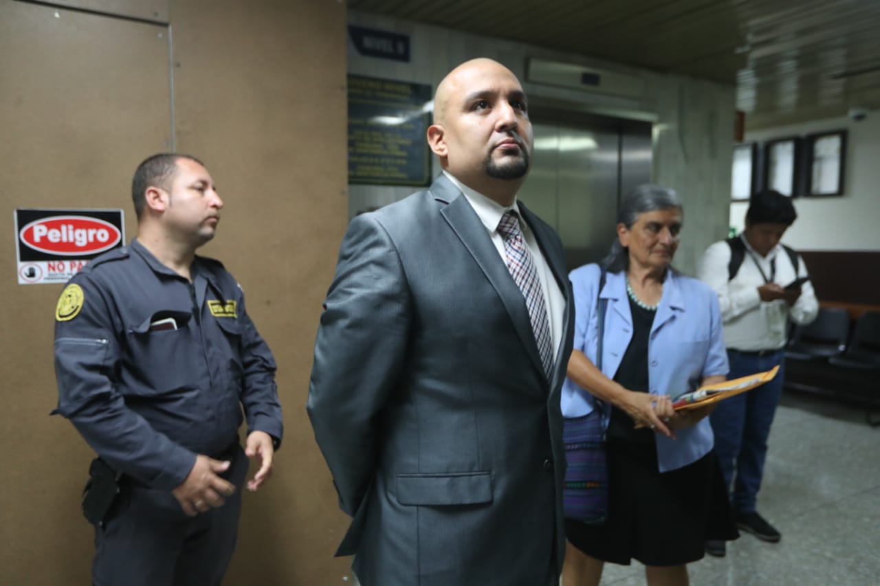 Juan Francisco Solórzano Foppa aceptará cargos que le imputa el MP, porque dice que no tendrá un juicio justo. (Foto Prensa Libre: Esbin García)