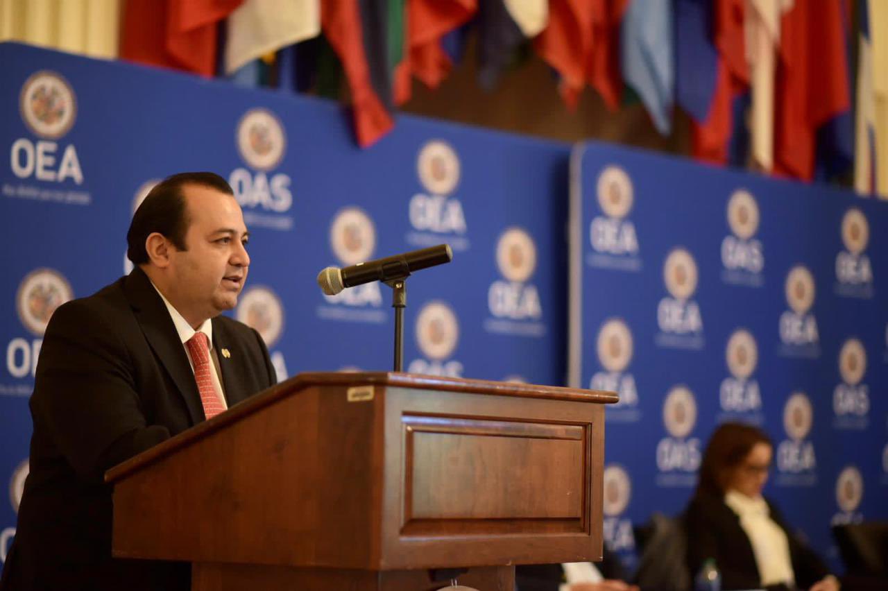 Édgar Stuardo Ralón Orellana integrará la CIDH hasta el 2027. (Foto Prensa Libre: Tomada de @StuardoRalon)