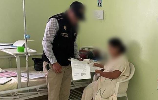 Joven detenida en Huehuetenango por el delito de parricidio