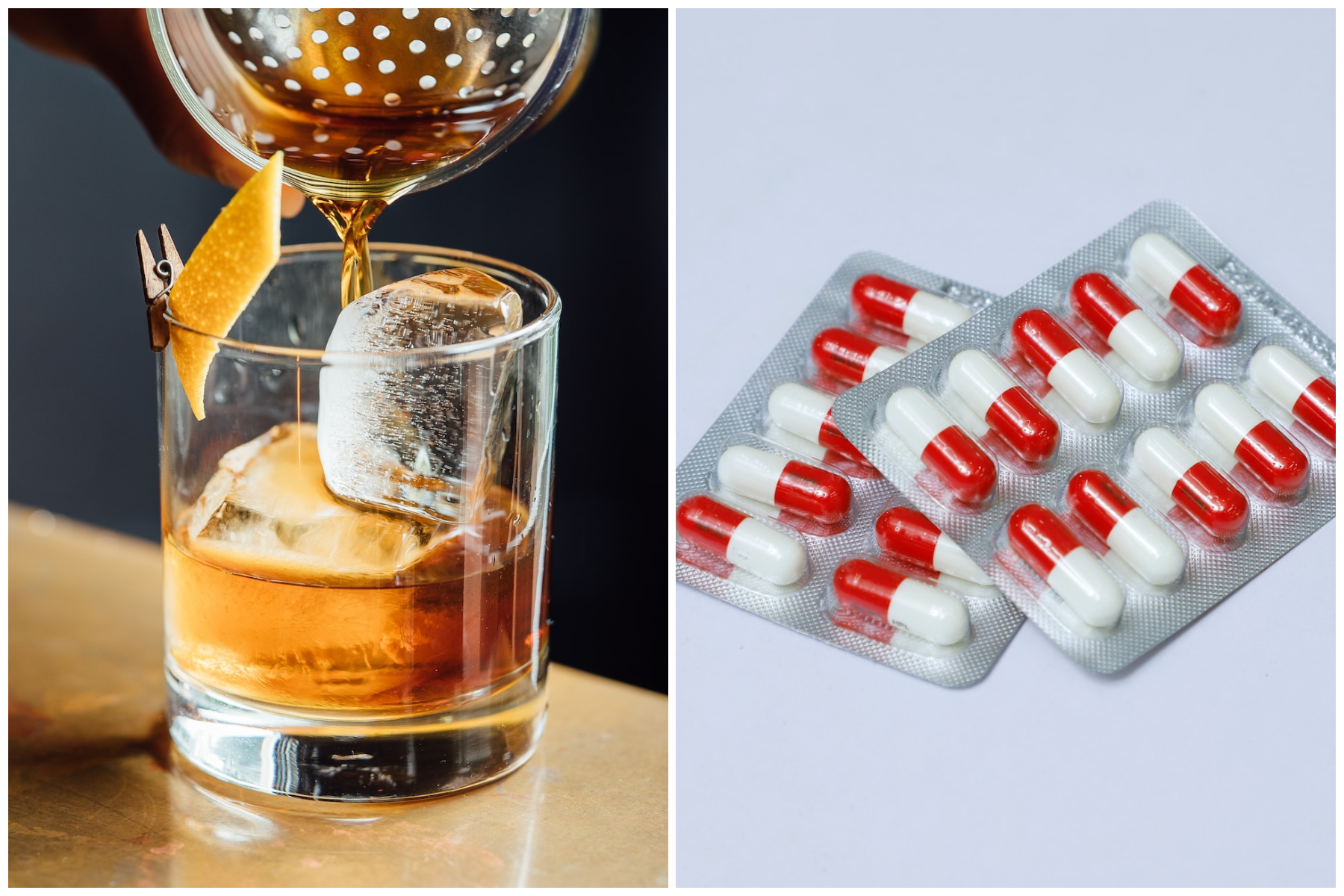 Medicamentos que no se pueden mezclar con alcohol