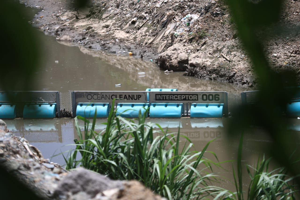 INTERCEPTOR 006 al ingreso de la hidroeléctrica Las Vacas'