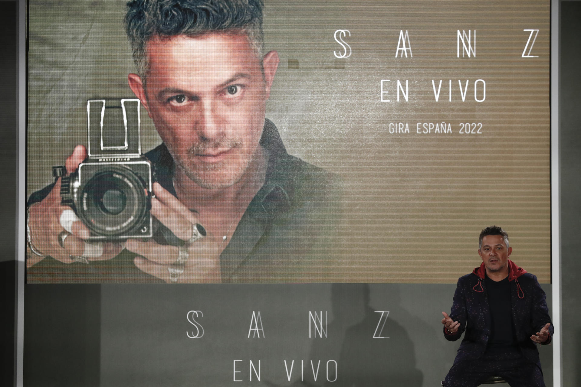 Imagen de archivo del cantante Alejandro Sanz. (Foto Prensa Libre: EFE/Sergio Pérez)
