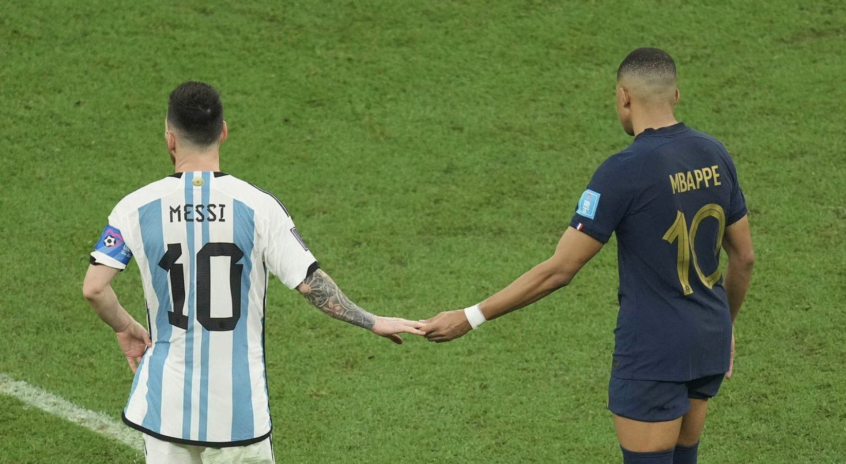 Mbappé felicitó a Messi por su cumpleaños