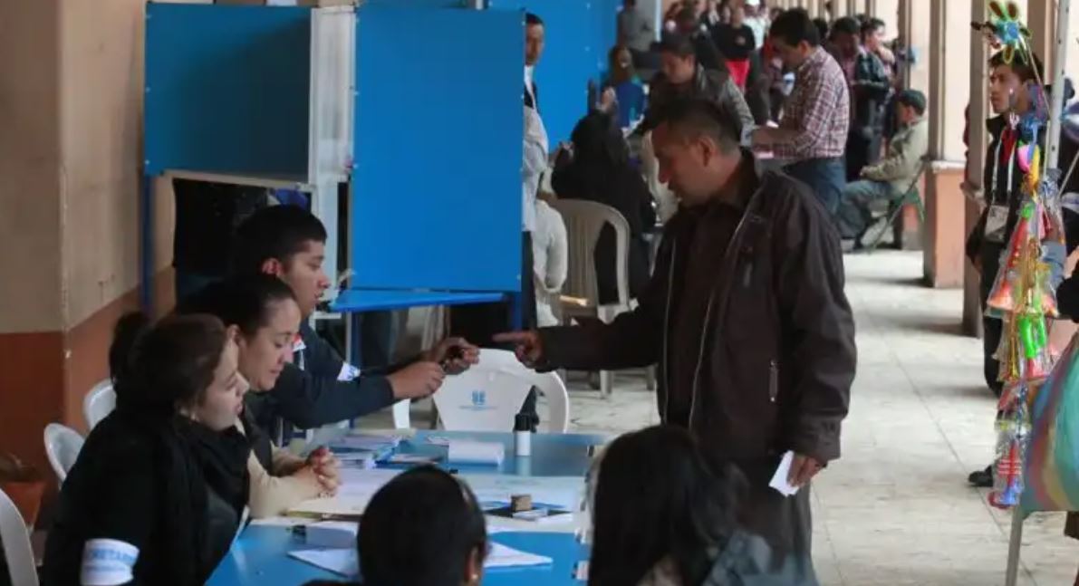 Centros de votación