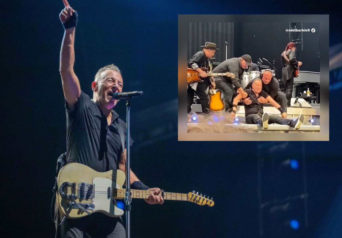 Así fue la caída de Bruce Springsteen durante un concierto en Ámsterdam (y lo que dijeron los médicos sobre el resto de su gira)