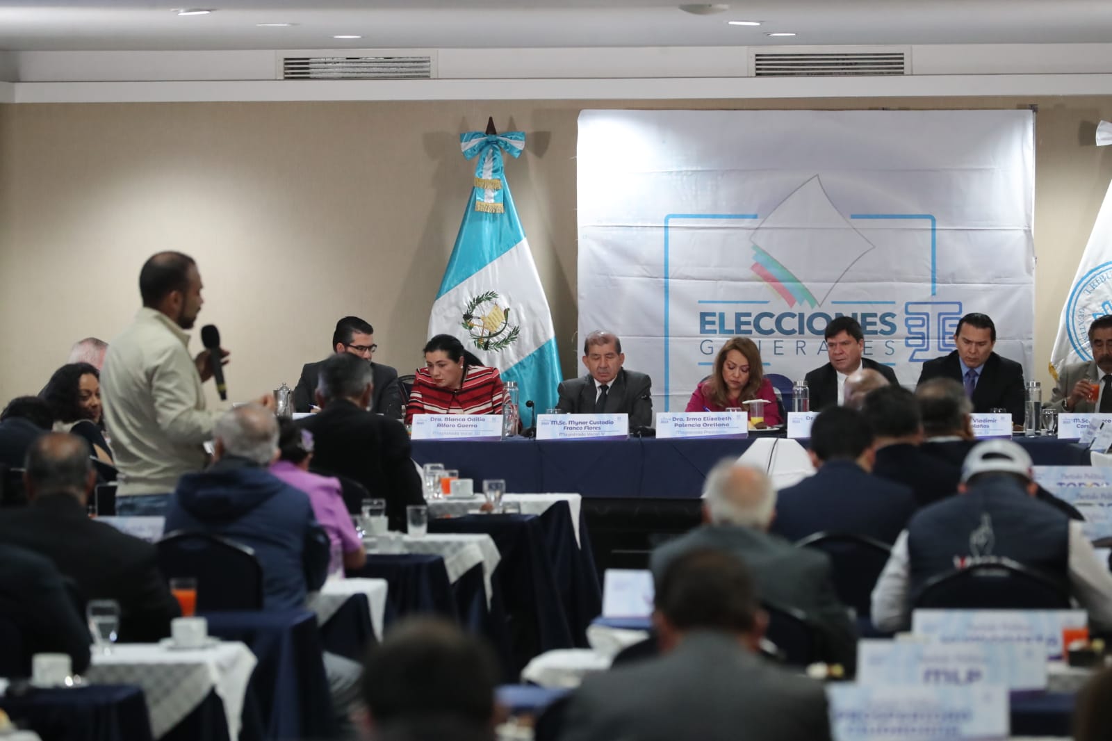 Los magistrados afirmaron no poder adelantar opinión sobre el caso de García Silva. Fotografía: Prensa Libre (Elmer Vargas).