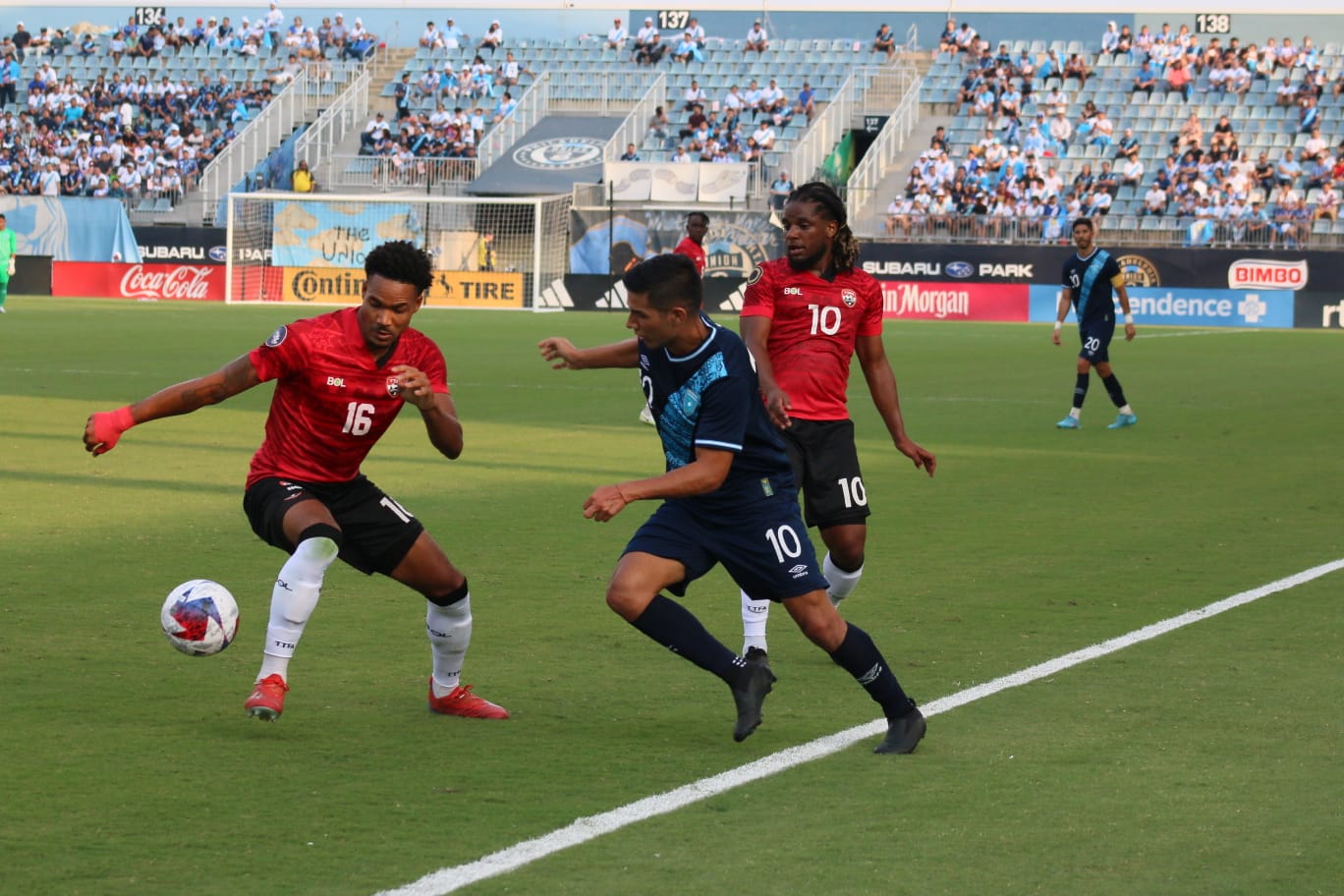 Guatemala se enfrentó a Trinidad y Tobago en juego de preparación