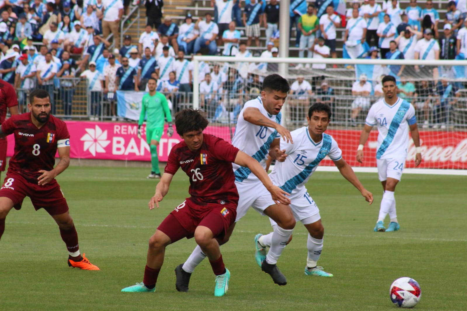 Guatemala vs Venezuela en Estados Unidos