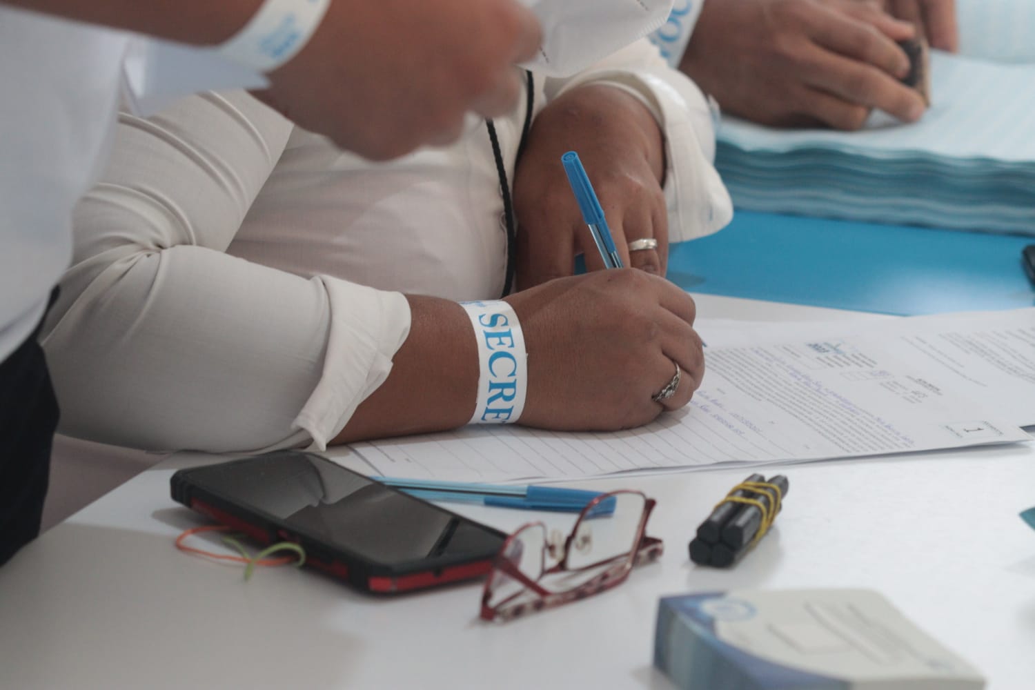 Se registra el voto de los guatemaltecos'