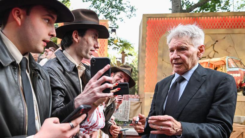 Harrison Ford ha dicho que está será la última vez que interprete al famoso arqueólogo Indiana Jones.  Getty Images