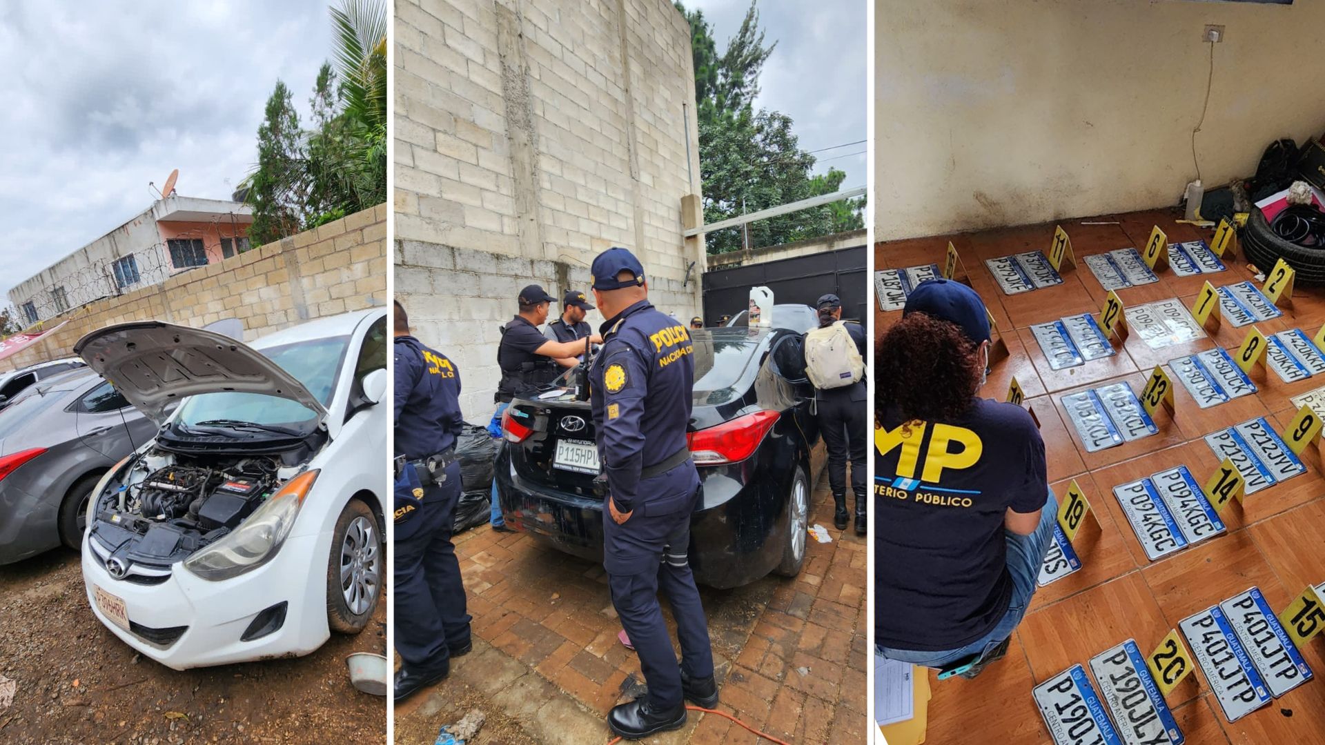 Robados a mano armada: MP recupera vehículos y detalla en qué zonas se reportaron las denuncias
