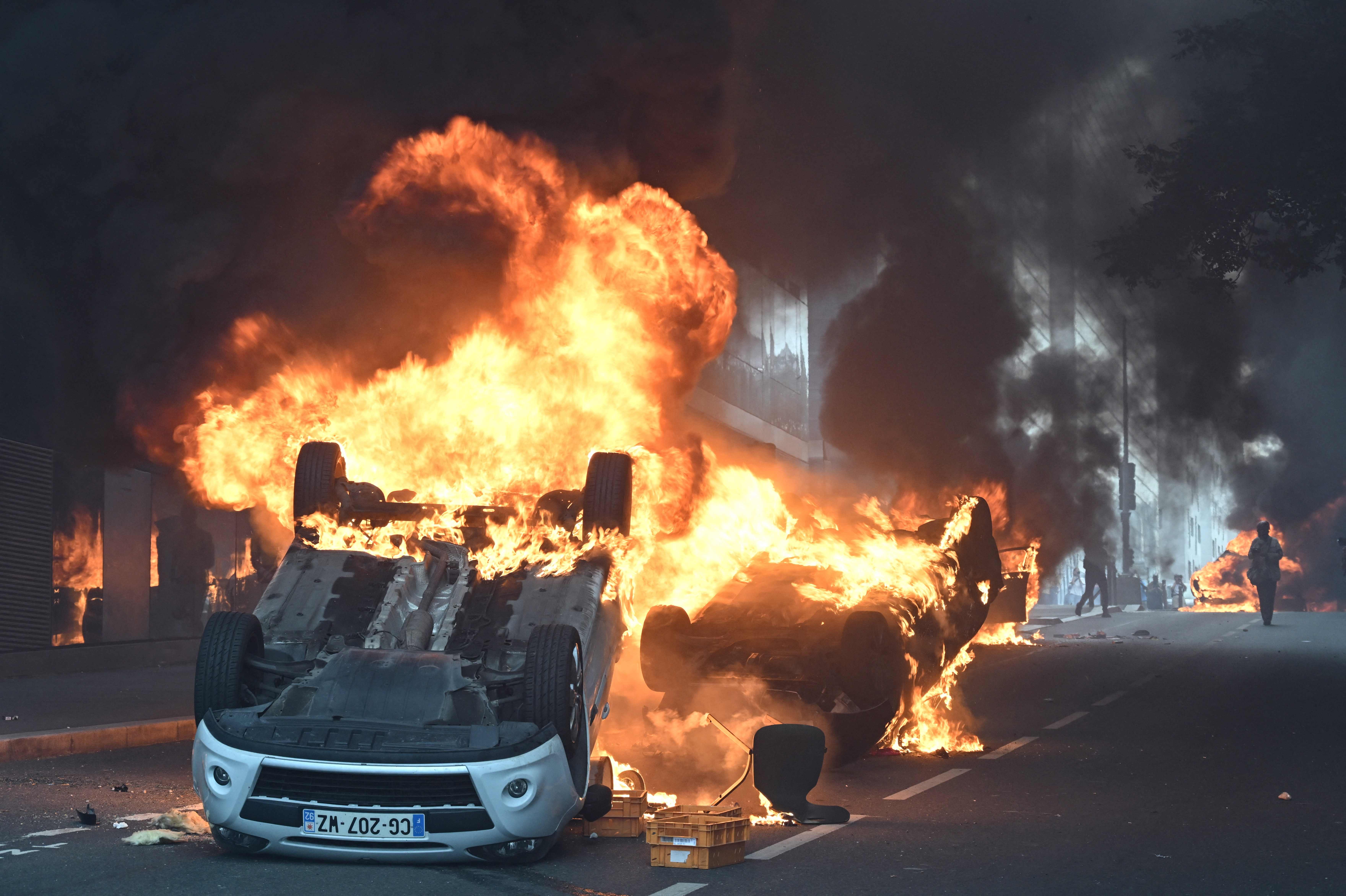 Protestas en Francia'