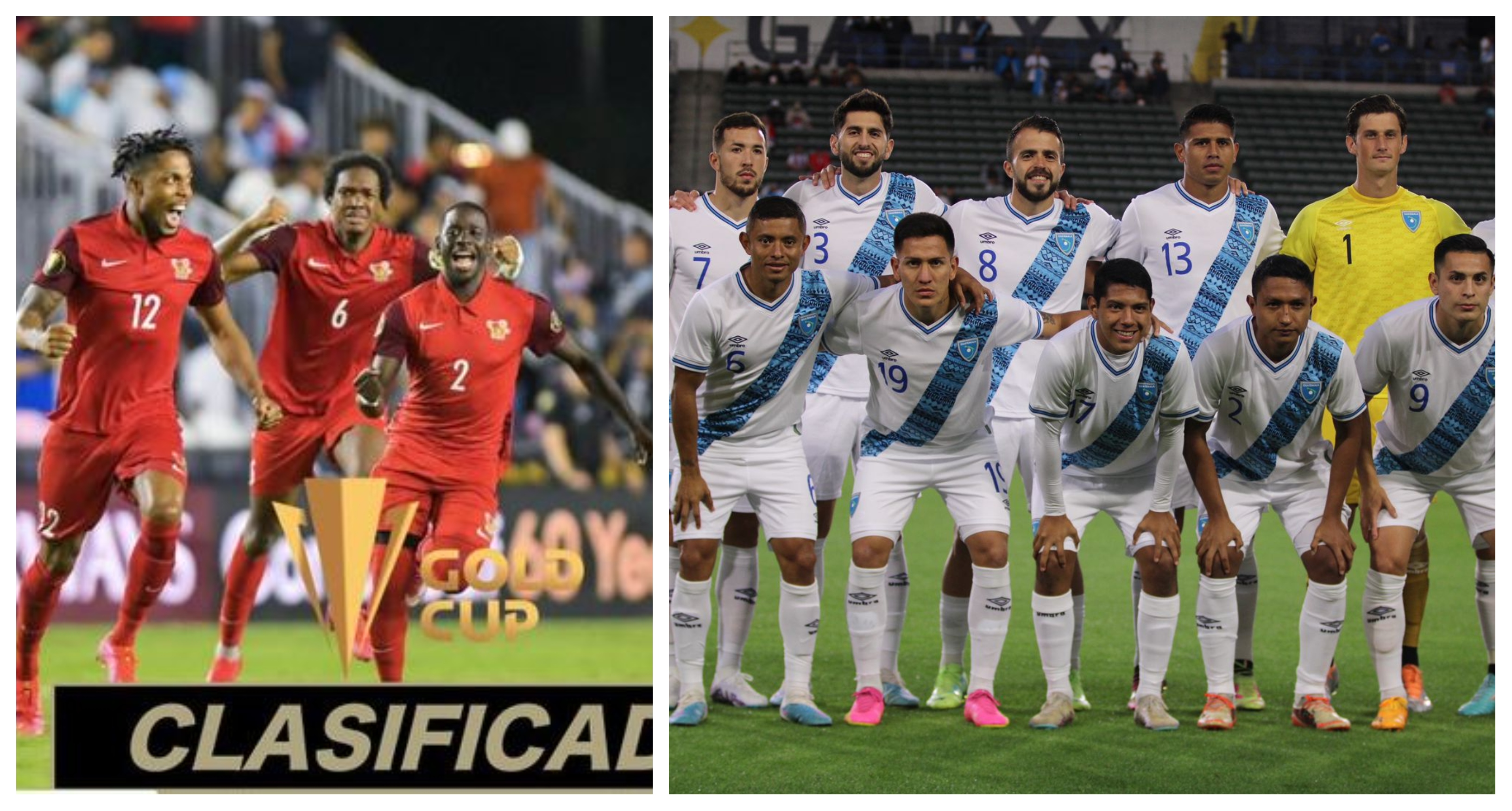 Guadalupe será rival de Guatemala en la Copa Oro 2023, después de vencer a Guyana en la ronda preliminar. (Foto Prensa Libre).