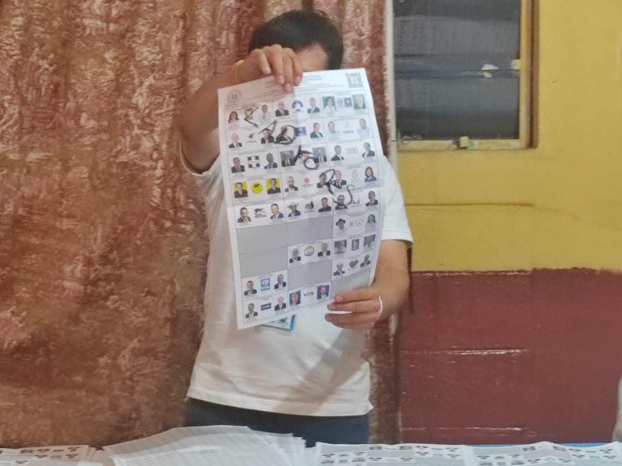 mensajes en papeletas en Elecciones Generales 2023'