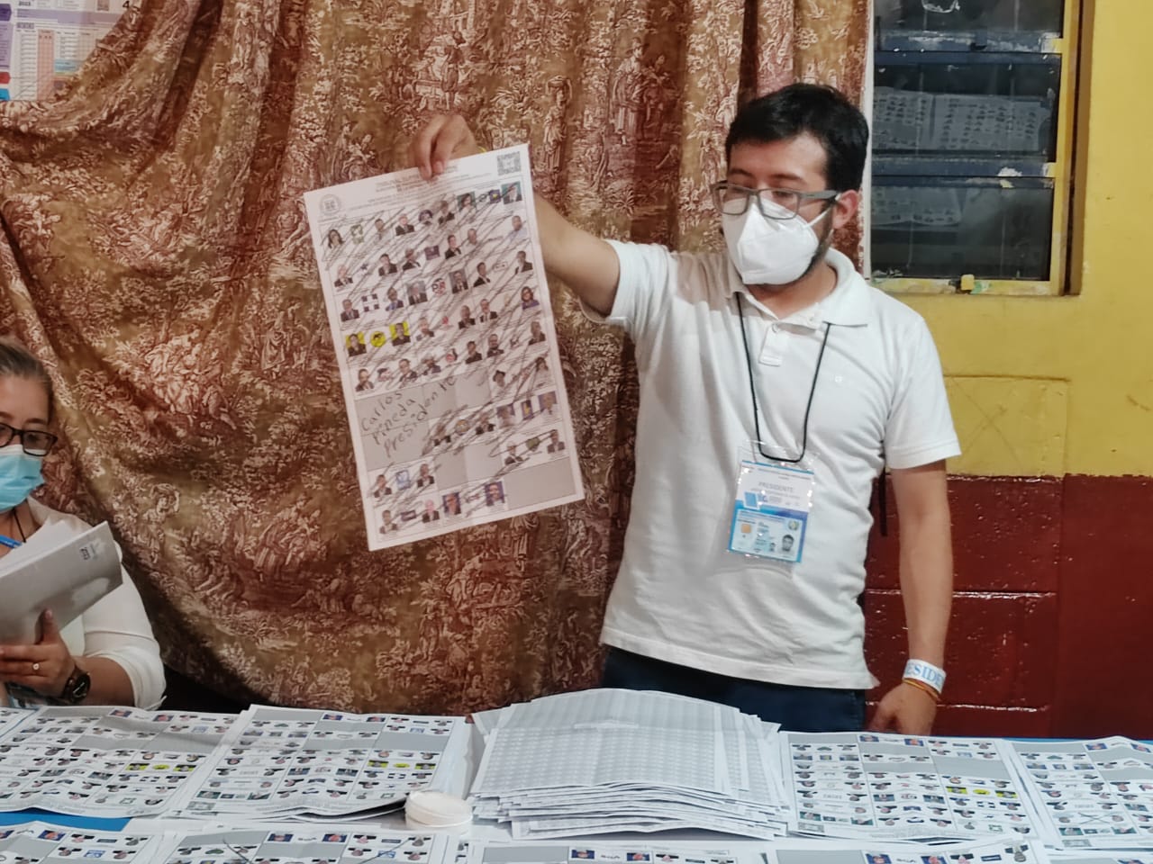 mensajes en papeletas en Elecciones Generales 2023'