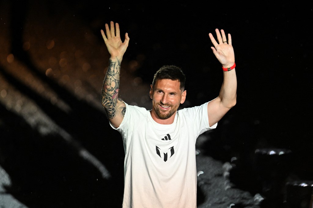 Lionel Messi fue presentado con el Inter de Miami