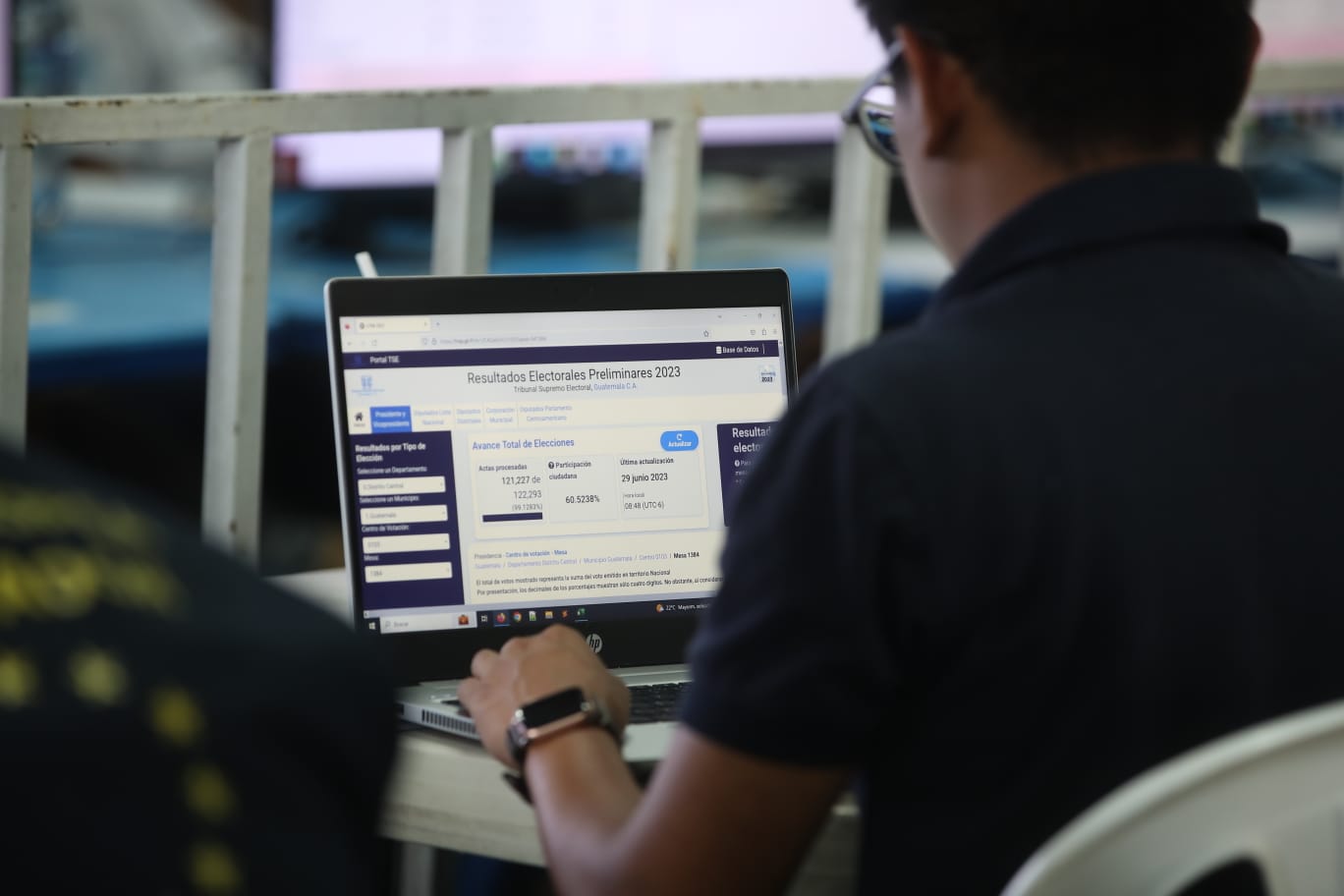 Los resultados de las elecciones generales del 25 de junio recién pasado aún no han sido oficializados. (Foto Prensa Libre: María José Bonilla)