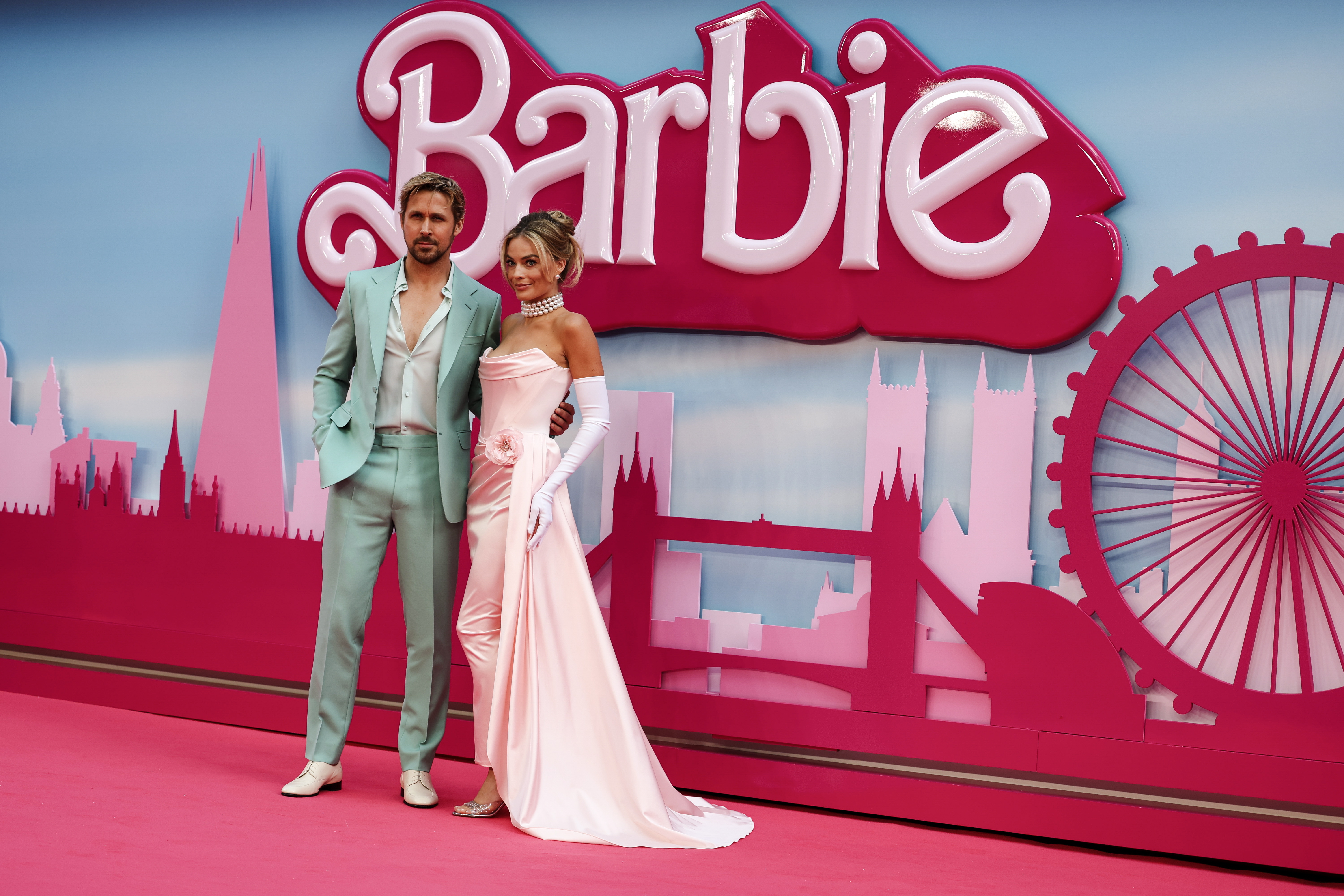La película de Barbie, cuenta con nominaciones en varias premiaciones incluyendo los Globos de Oro, y los Grammys. (Foto Prensa Libre: EFE) 