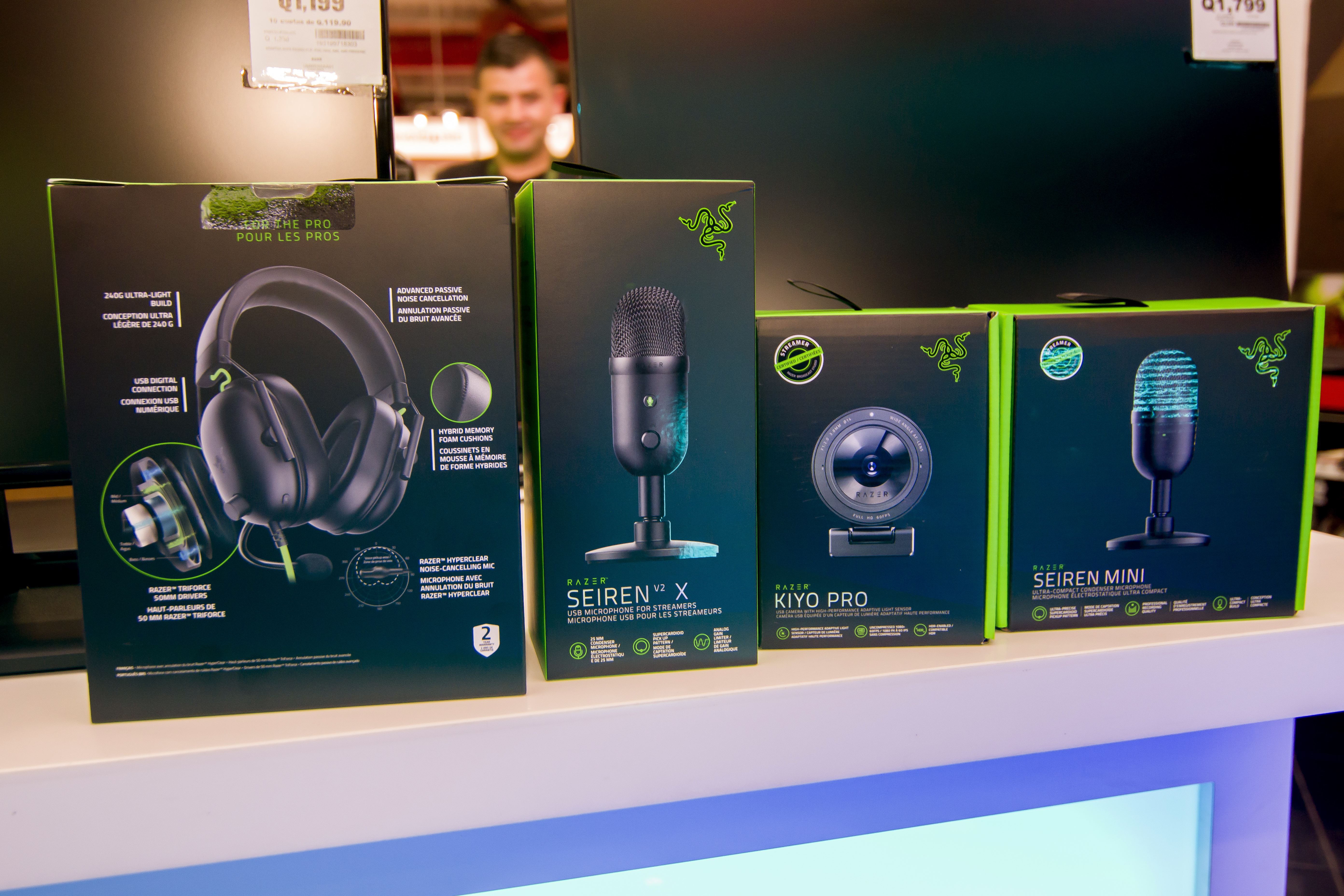 Razer es la marca líder mundial en estilo de vida para gamers y su hardware ha sido galardonado por sus periféricos para juegos de alto rendimiento. Foto Prensa Libre: Sergio Muñoz