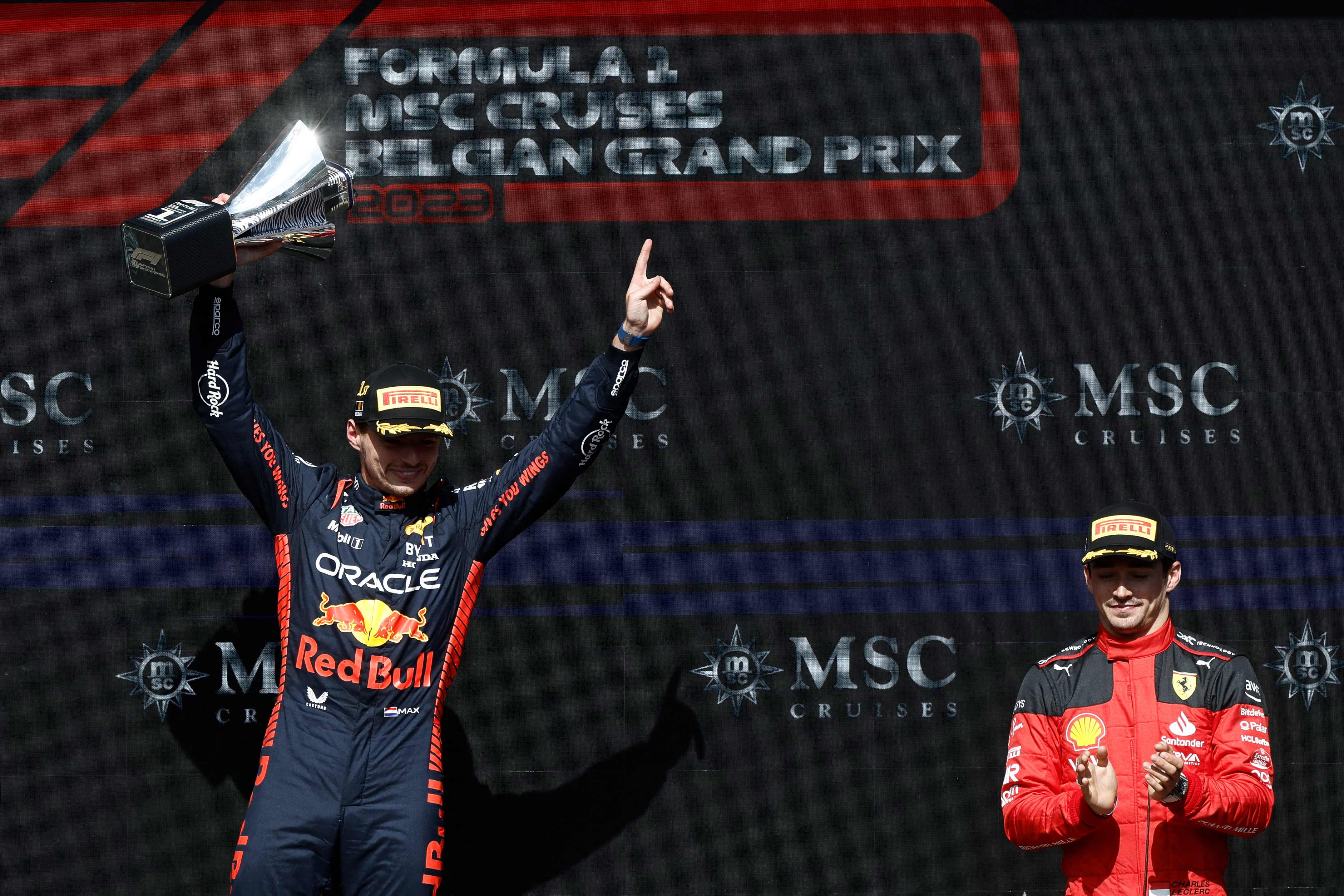 El ganador del GP de Bélgica fue el neerlandés Verstappen