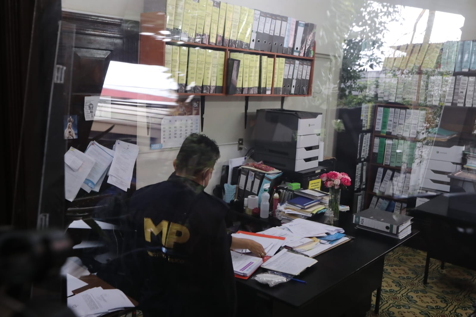 El MP realizó un allanamiento en las oficinas del Registro de Ciudadanos del Tribunal Supremo Electoral. (Foto Prensa Libre: Hemeroteca PL) 