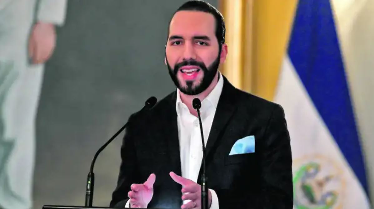 El presidente de El Salvador busca la reelección. (Foto Prensa Libre: AFP) 