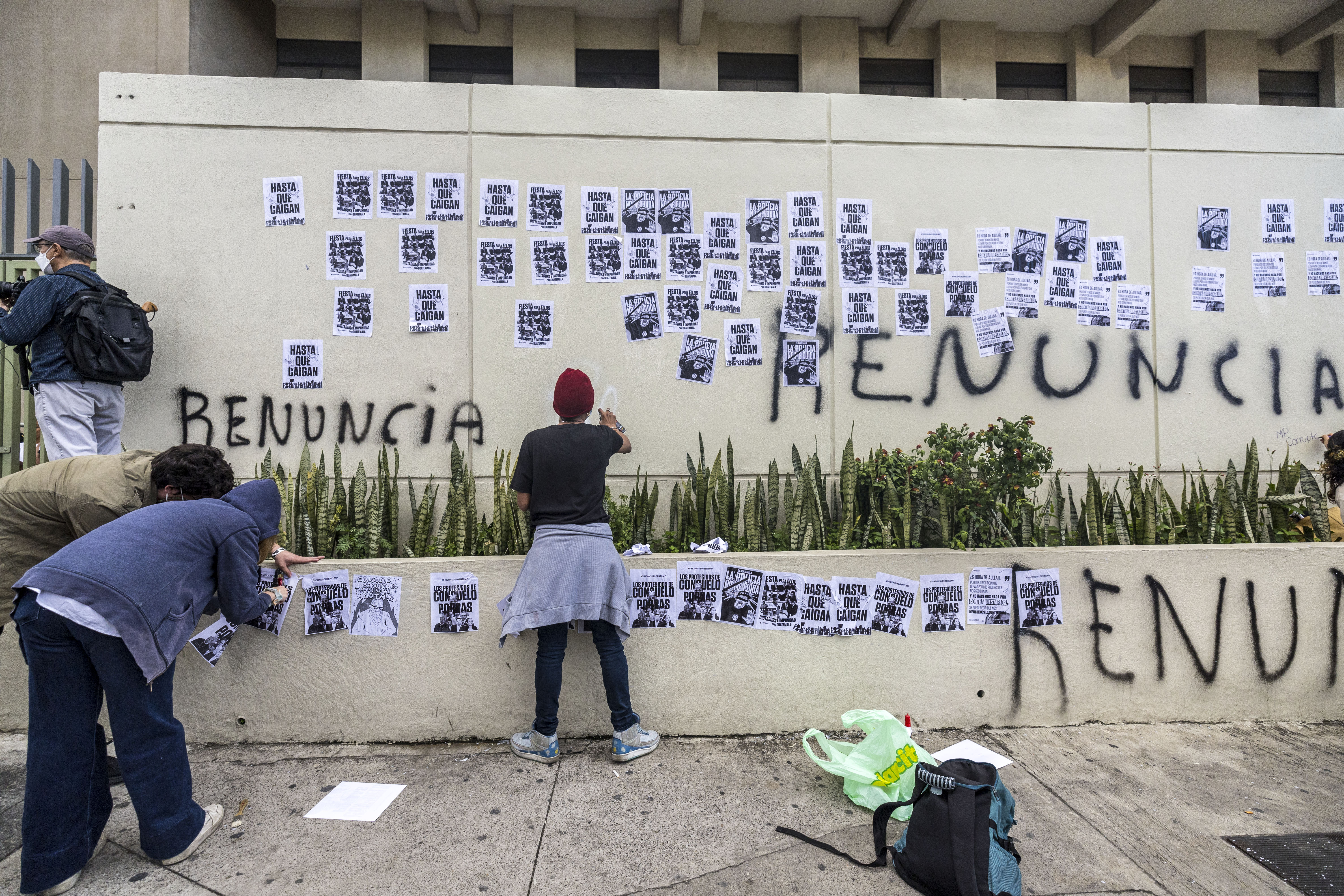 Manifestaciones en Guatemala