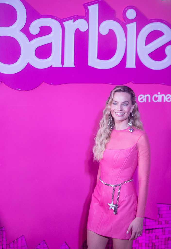 Alfombra rosa de la película Barbie en Ciudad de México