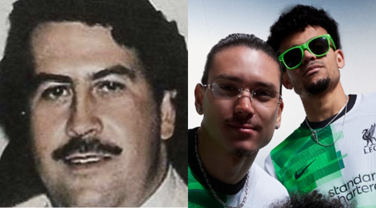 Referencia a Pablo Escobar Liverpool