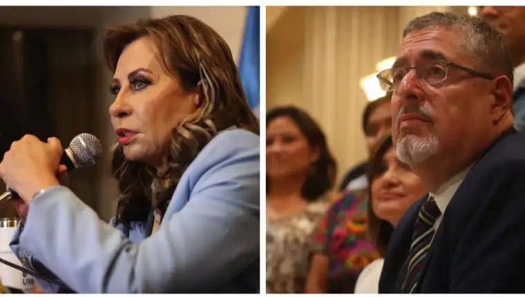 Sandra Torres y Bernardo Arévalo: las diferencias entre los candidatos que van a segunda vuelta electoral