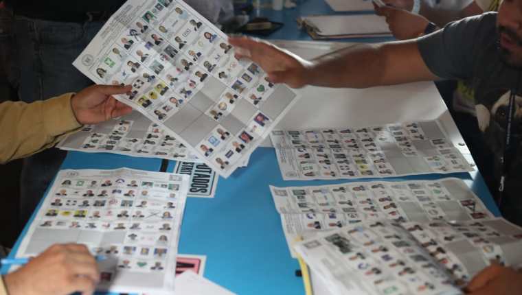 conteo de votos elecciones guatemala