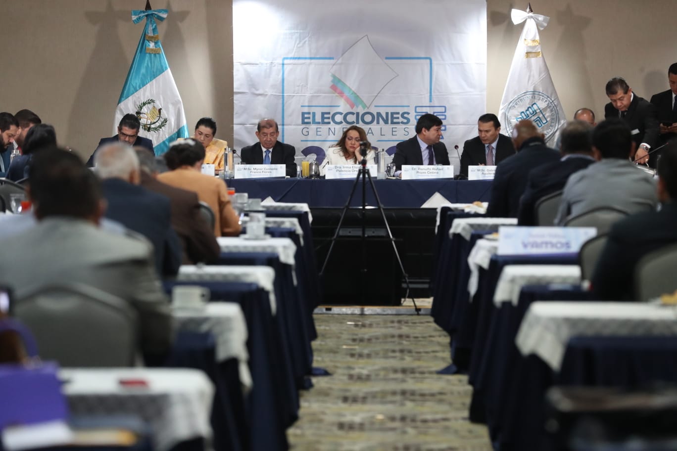 El Pleno del TSE analizará si es viable continuar con el sistema Sega en las dos juntas electoales más grandes. Fotografía: Prensa Libre (Roberto López). 